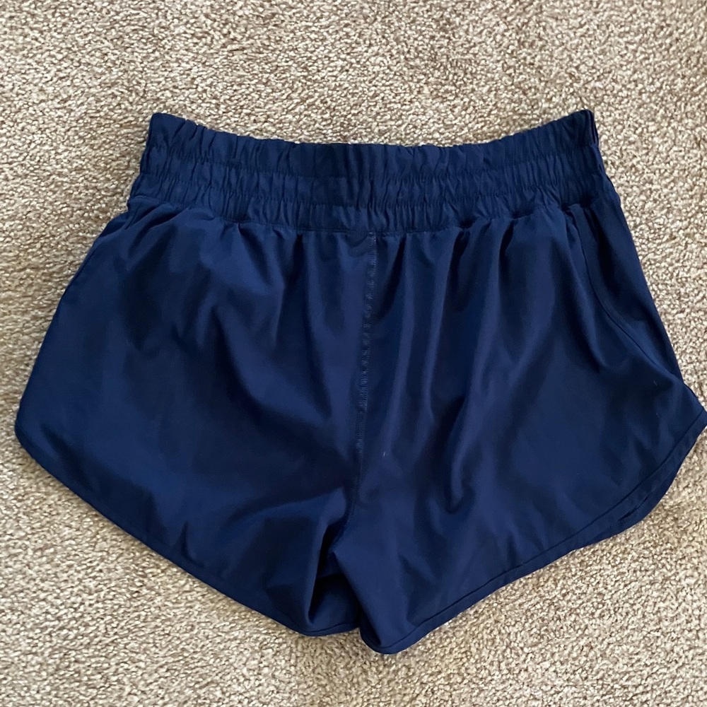 Women's Athletic Navy Shorts Like NWOT - Picture 3 of 4
